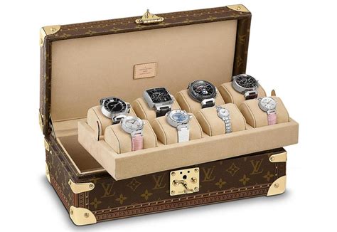 louis vuitton watch case|louis vuitton watch trunk.